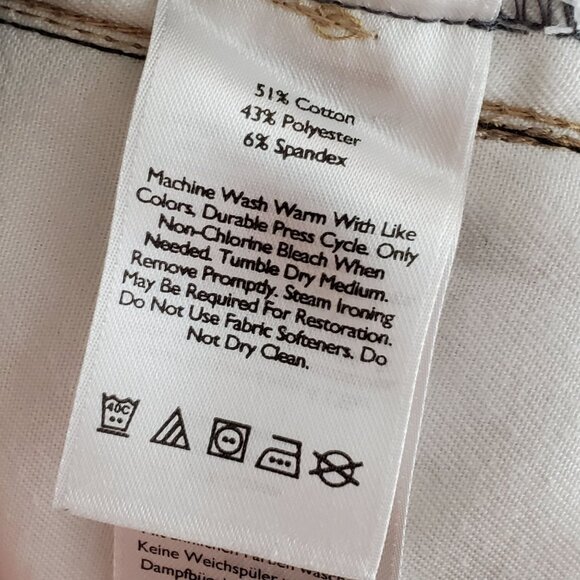 Eddie Bauer Mens 36x32 Chino Classic Fit Pants Khaki Lightweight Stretch - Picture 6 of 11